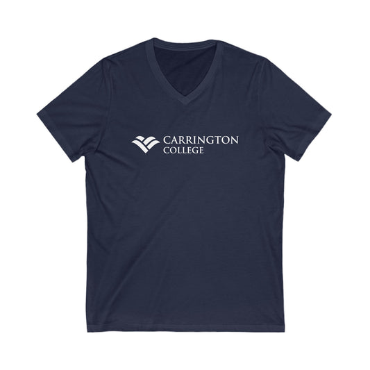 Unisex Jersey Short Sleeve V-Neck Tee