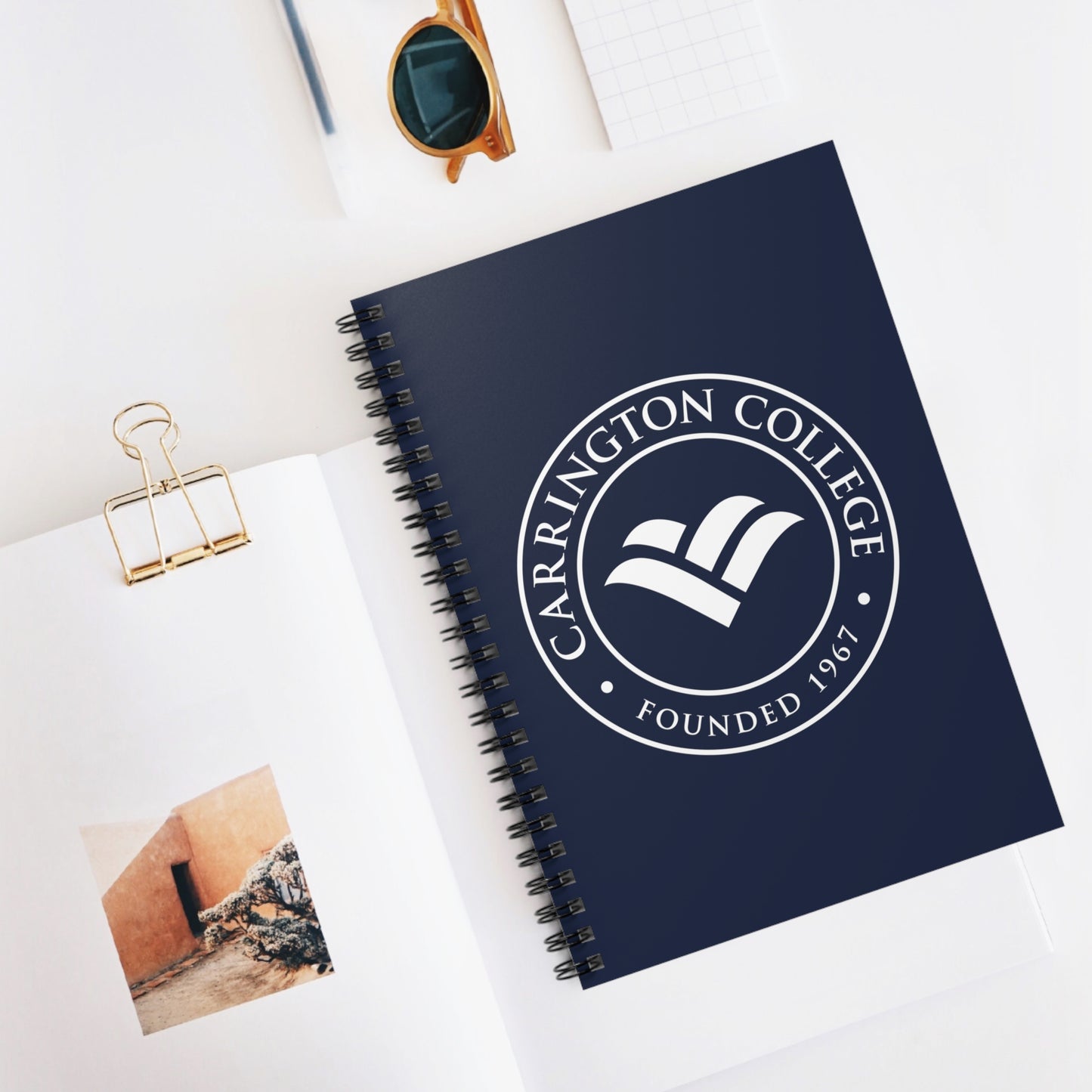 Blue Spiral Notebook - Ruled Line