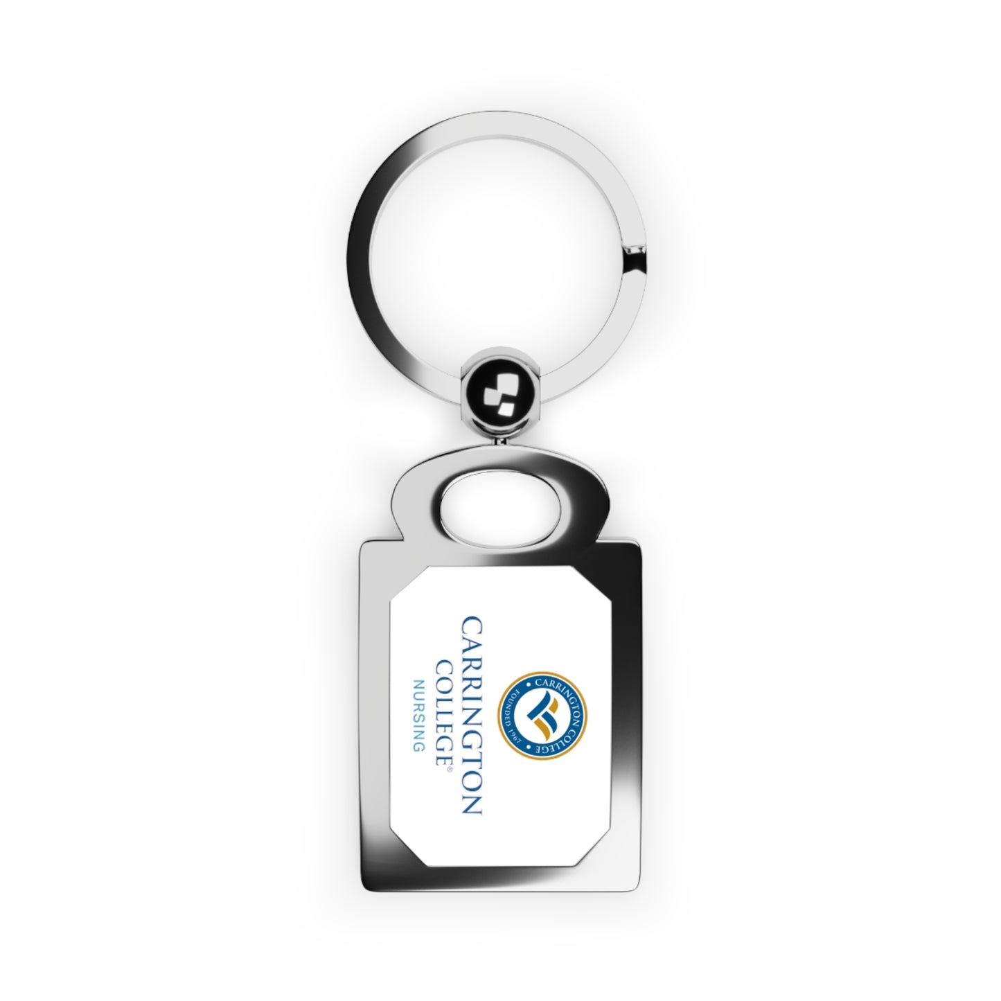 NURSING: Rectangle Photo Keyring