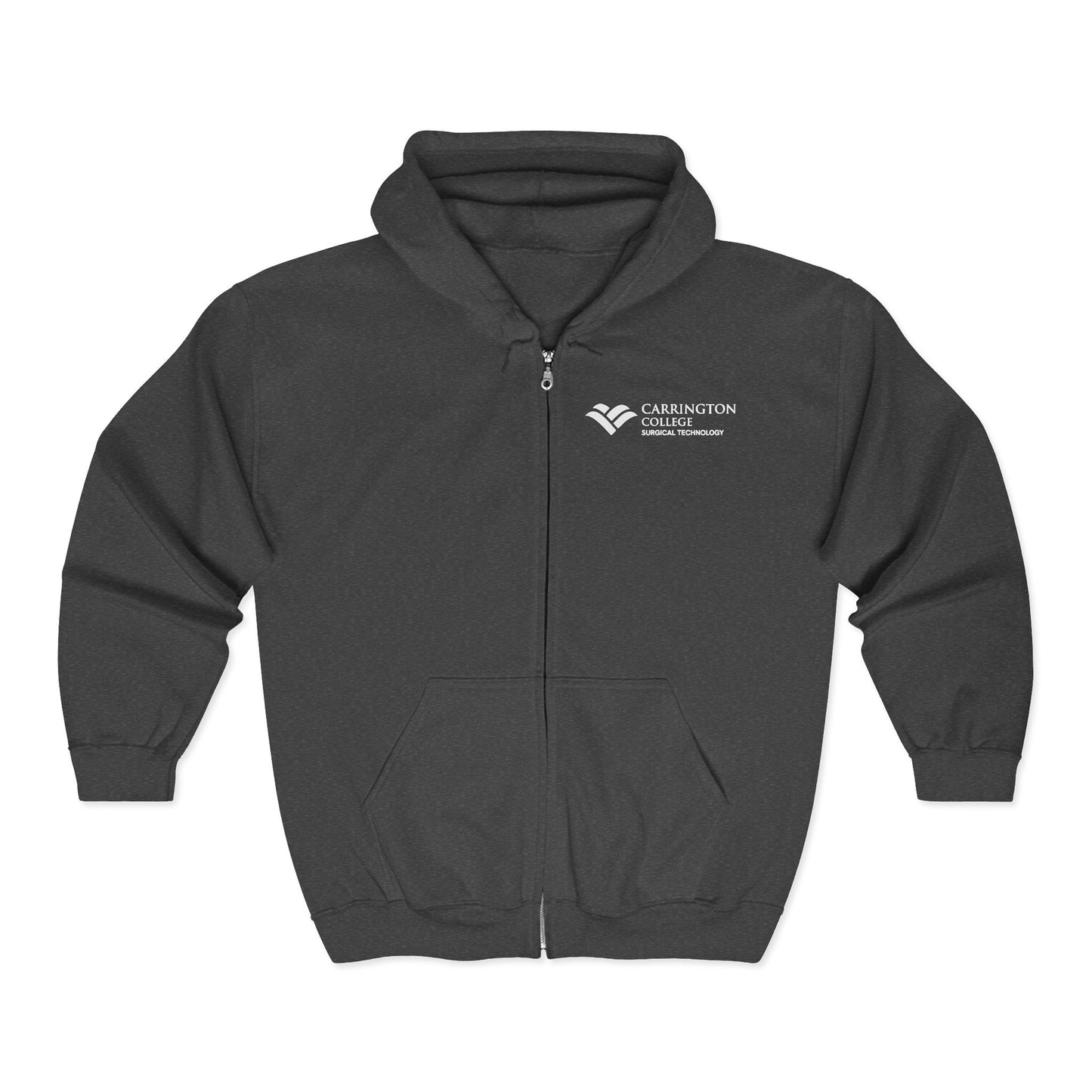 Carrington College Unisex Full-Zip Hoodie
