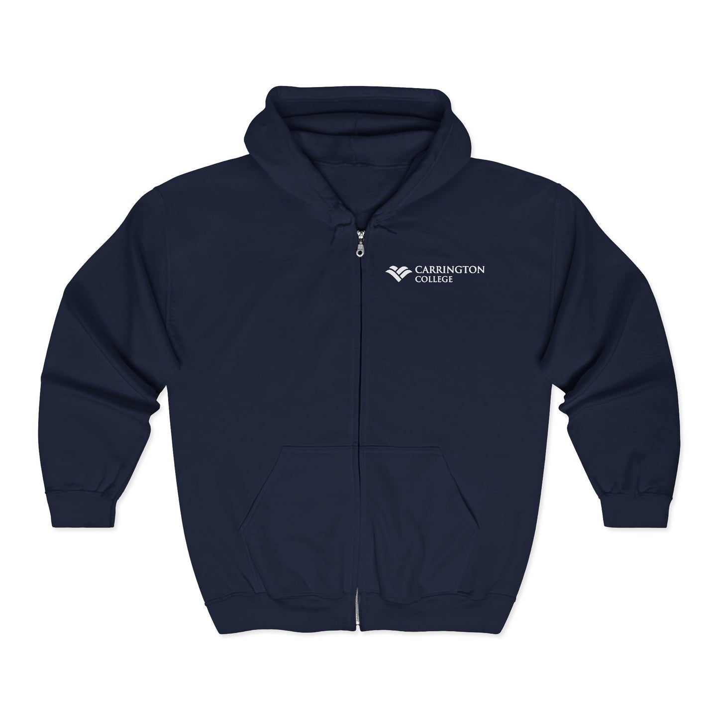 Carrington College Unisex Full-Zip Hoodie