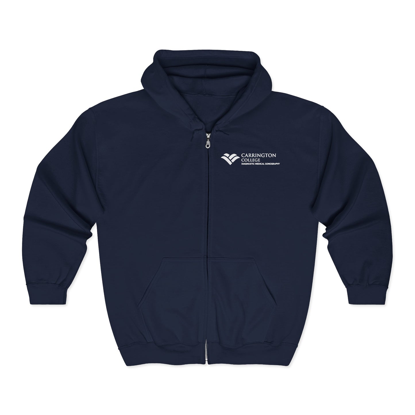 Carrington College Unisex Full-Zip Hoodie