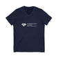 Carrington College Unisex Jersey Short Sleeve V-Neck Tee